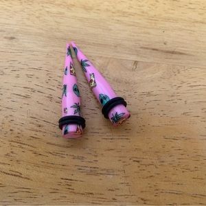 Acrylic 0g (8mm) trippy tapper